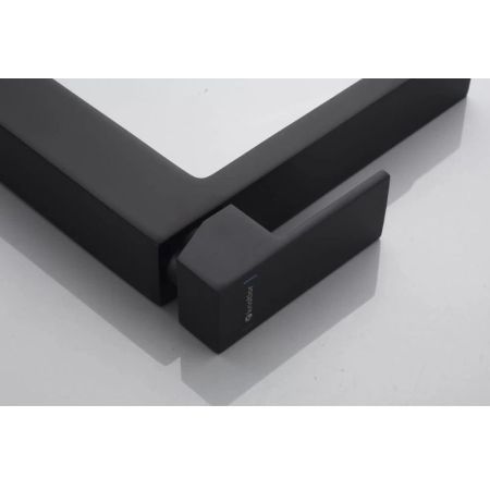 Смеситель для раковины высокий Knotlor KN-24/BL, черный, артикул KN-24/BL