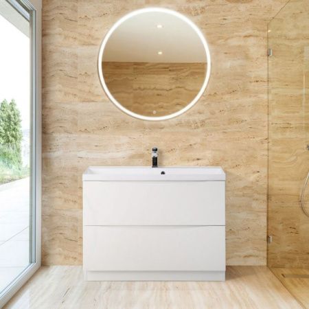 Тумба под раковину BelBagno Marino 80 Белая MARINO-800-2C-PIA-BL-P BelBagno Тумба под раковину BelBagno Marino 80 Белая MARINO-800-2C-PIA-BL-P BelBagno