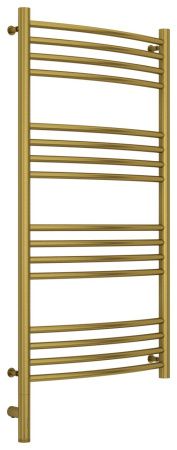 Полотенцесушитель электрический "БОГЕМА 3.0" 1000х500 / МЭМ левый (Состаренная латунь)