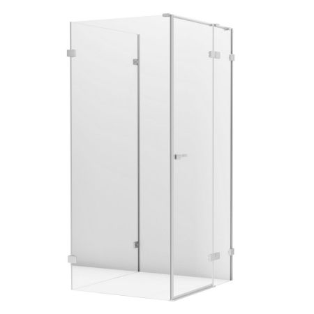 Душевое ограждение NEW TRENDY EVENTA R 100x90x200 EXK-0205 (хром), артикул EXK-0205
