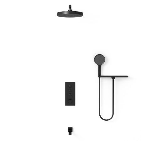 Душевой комплект Inspire VSFW-433TI2RMB встраиваемый, черный, артикул VSFW-433TI2RMB