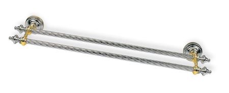 Stil Haus Giunone, полотенцедержатель двойной, цвет бронза, артикул G05.2(25)