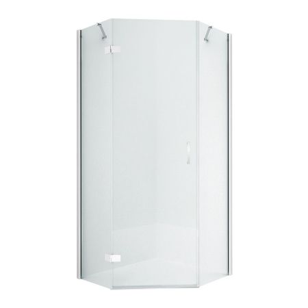 Душевое ограждение NEW TRENDY NEW AZURA L 80x80x195 K-0559 (хром), артикул K-0559