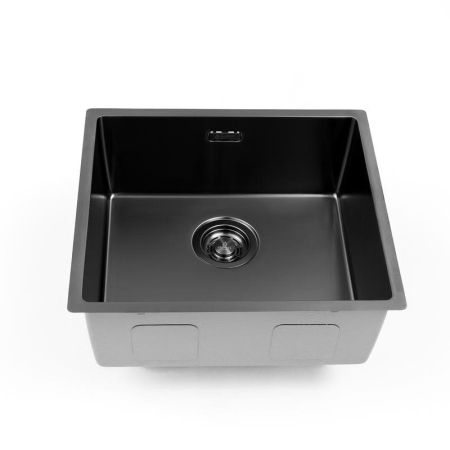 Кухонная мойка Grandex Aqua Optima 5010863, графит, артикул 5010863