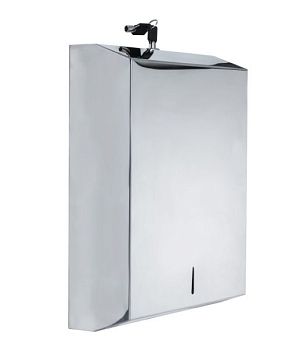 Диспенсер бумажных полотенец Fixsen FX-31027A Хром