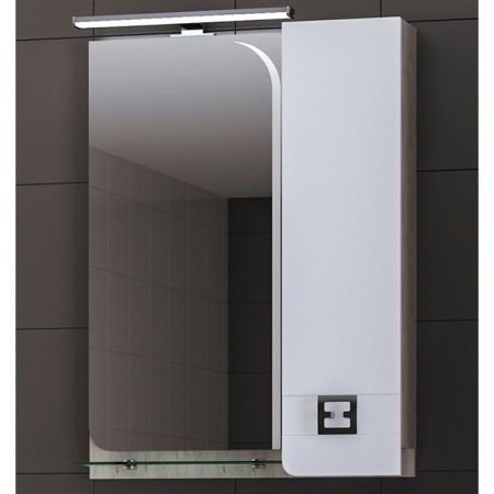 Зеркало со шкафом Vigo Bruno 60 с подсветкой Кантри, артикул 102-600 кантри