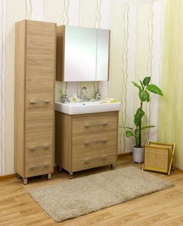 Тумба для раковины Sanflor Ларго 80 С0002110 Швейцарский вяз, артикул С0002110