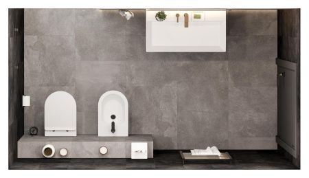 Унитаз POMPEI напольный, белый глянцевый, артикул PO.wc.01