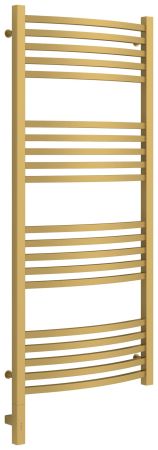 Полотенцесушитель электрический АРКУС 3.0 1200х500 МЭМ левый (Матовое золото), артикул 032-5704-1250