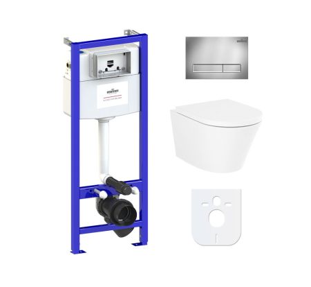 Комплект 6 в 1 Lavinia Boho Biore Rimless 77040098, премиум с пластиковой клавишей, артикул 77040098