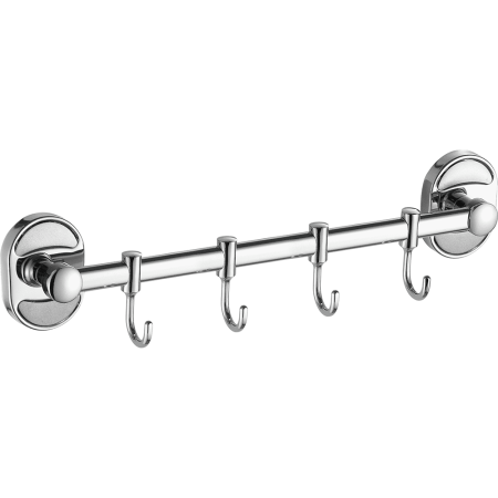 Планка с крючками для полотенец FASHUN A1915-4, хром