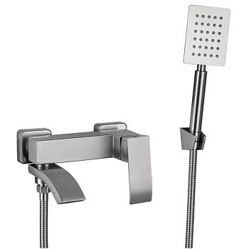 Смеситель для ванны Fmark FS8624-1, сатин