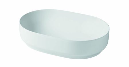 Hidra Gio, накладная овальная раковина 60x40x15h см, цвет черный матовый, артикул G60E/026