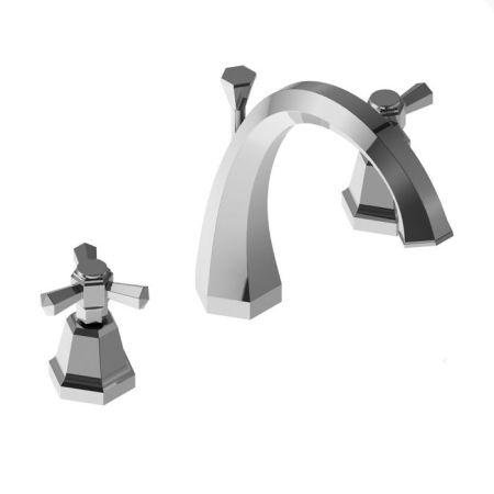 Stella Eccelsa Смеситель для раковины на 3 отверстия 3225TC, с донным клапаном, цвет: хром