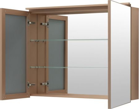 Зеркальный шкаф De Aqua Алюминиум 100 медь