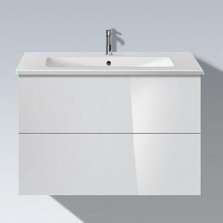 DURAVIT L-Cube Тумба подвесная 820х481 мм цвет белый глянец 022 (для раковины 233683), артикул LC624102222