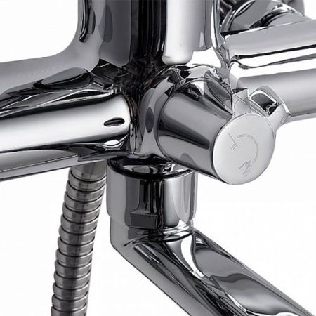 Смеситель для ванны Iddis Runo RUNSBL2i10WA универсальный Хром, артикул RUNSBL2i10WA