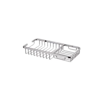 Полка металлическая Haiba HB337, хром, артикул HB337