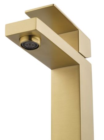 Смеситель для раковины WONZON & WOGHAND, Брашированное золото (WW-A40982-BG), артикул WW-A40982-BG