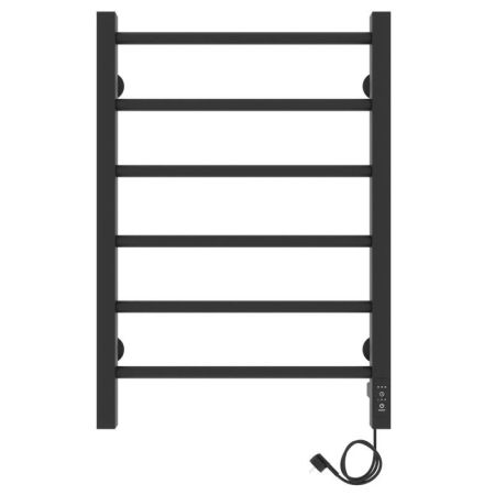 Полотенцесушитель электро "Феличия ЧКЧ6 400х600", черный муар, правый, артикул 73207611