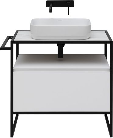 Тумба под раковину Allen Brau Priority 80 1.31002.WM белый матовый, артикул 1.31002.WM