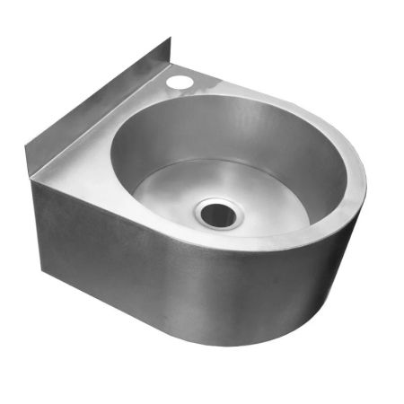 Раковина настенная полукруглая Тругор РН 004 (310) 1,2, сатин, артикул РН 004 (310) (1,2)