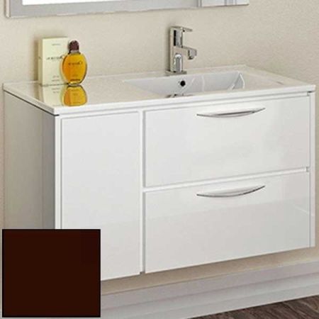 Тумба с раковиной SanVit Мэри-1 90 R kmery901 в цвете Ral подвесная Шоколад, артикул kmery901