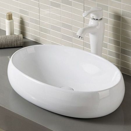 Раковина Melana 58 MLN-A252 Белая, артикул MLN-A252