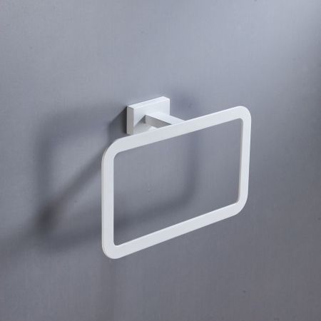 Кольцо для полотенец Shevanik SG5606C, белый, артикул SG5606C