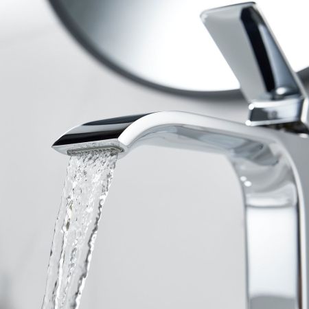 Смеситель для раковины высокий Shevanik S4011, хром, артикул S4011