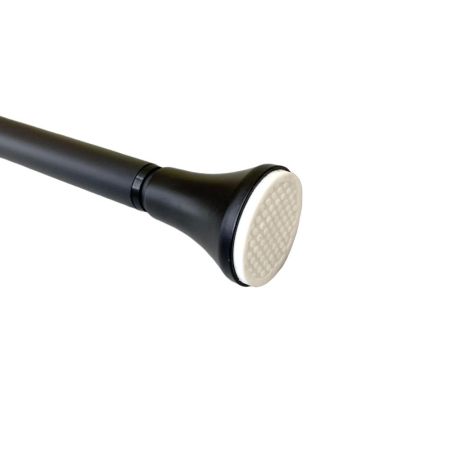 Карниз телескопический для ванной Savol SK-1426H, черный, артикул SK-1426H