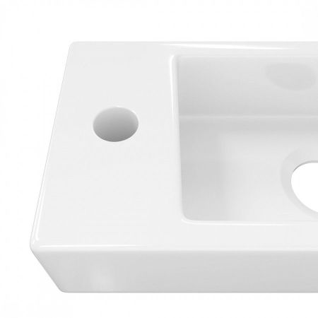 Раковина подвесная Maretti AR13PD37-844, белая, артикул AR13PD37-844