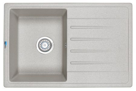 Кухонная мойка GRANULA Standart (7602, БАЗАЛЬТ), артикул 7602, БАЗАЛЬТ