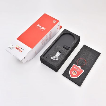 Держатель для туалетной бумаги Raglo R300.03.06, черный