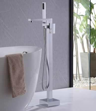 Смеситель ABBER Daheim AF8215 напольный, хром