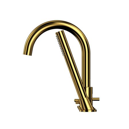 Смеситель для ванны на 4 отверстия WHITECROSS Y Y1232GL (золото), артикул Y1232GL