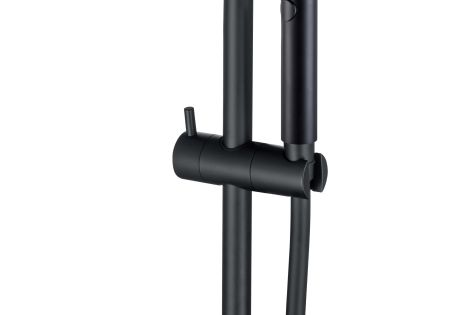 Душевой гарнитур 3jet 73см AQUATEK, матовый черный AQ2031MB, артикул AQ2031MB