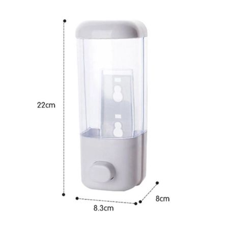 Дозатор жидкого мыла D-Lin D201121, белый, артикул D201121