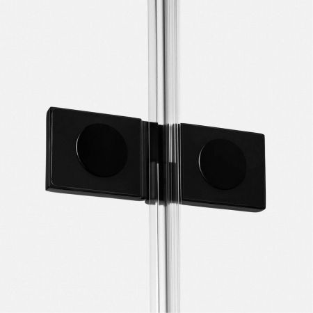 Душевое ограждение NEW TRENDY REFLEXA BLACK R 120x90x200 EXK-1341/EXK-0296 (черный), артикул EXK-1341/EXK-0296