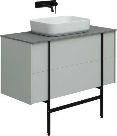 Тумба под раковину Allen Brau Reality 100 1.32007.PWM папирус матовый, артикул 1.32007.PWM
