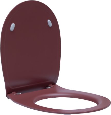 Крышка-сиденье для унитаза Allen Brau Fantasy Soft-Close 4.11005.BD бордо, артикул 4.11005.BD