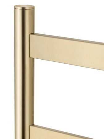 Полотенцесушитель электрический напольный WONZON & WOGHAND ESSEN, Брашированное золото (WW-A407-BG), артикул WW-A407-BG