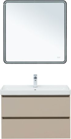 Тумба под раковину Aquanet Вега 2.0 80 бежевый, артикул 00337943