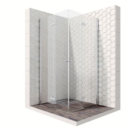 Душевой уголок Ambassador Nord 13011108-ST11, квадратный, линейный трап, 90х90, артикул 13011108-ST11