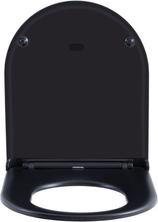 Сиденье для унитаза Aquanet Lake черный матовый