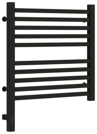 Полотенцесушитель электрический "МОДУС 3.0" 500х500 / МЭМ левый (Матовый чёрный), артикул 31-5700-5050