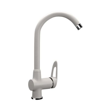 Смеситель для кухни Ulgran U-006-331, белый, артикул U-006-331