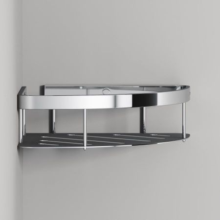A7454100 Sense L Полка для душа угловая, хром