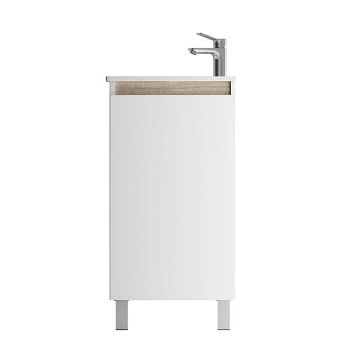 M85AFSX0451WG X-Joy, База под раковину, напольная, 45 см, 1 дверца, белый глянец