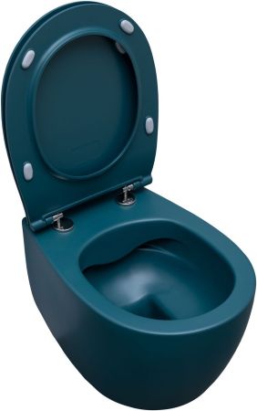 Чаша подвесного унитаза Allen Brau Fantasy 4.11004.PT петроль, артикул 4.11004.PT